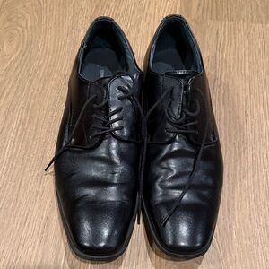 Classic Black Leather Men's Shoes